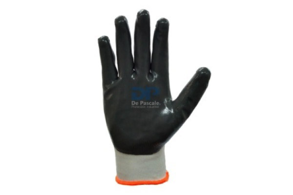 Guantes tejidos recubiertos nitrilo