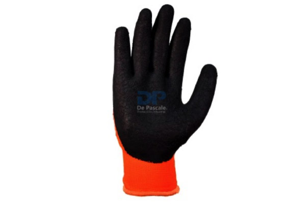 Guantes tejidos recubiertos en nitrilo